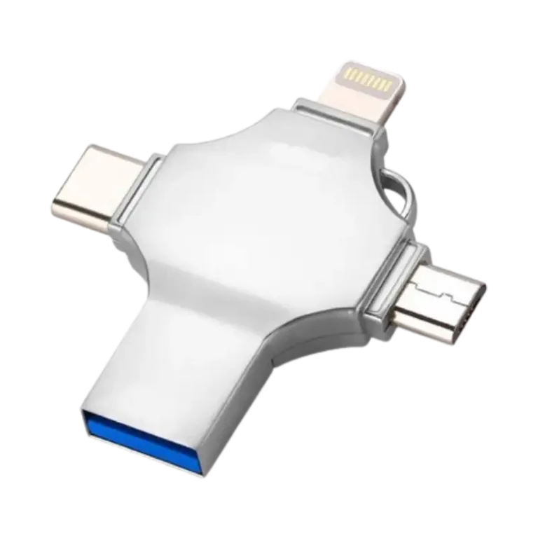 FlashDrive 64 GB 4-Interface High-Speed USB Drive